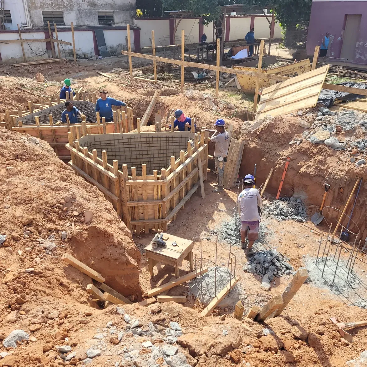Fundações Edifício Angatu